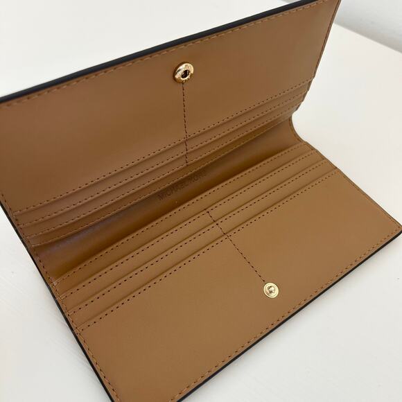 Michael Kors Reed Large Pebbled Leather Wallet Deer MK - Picture 4 of 4